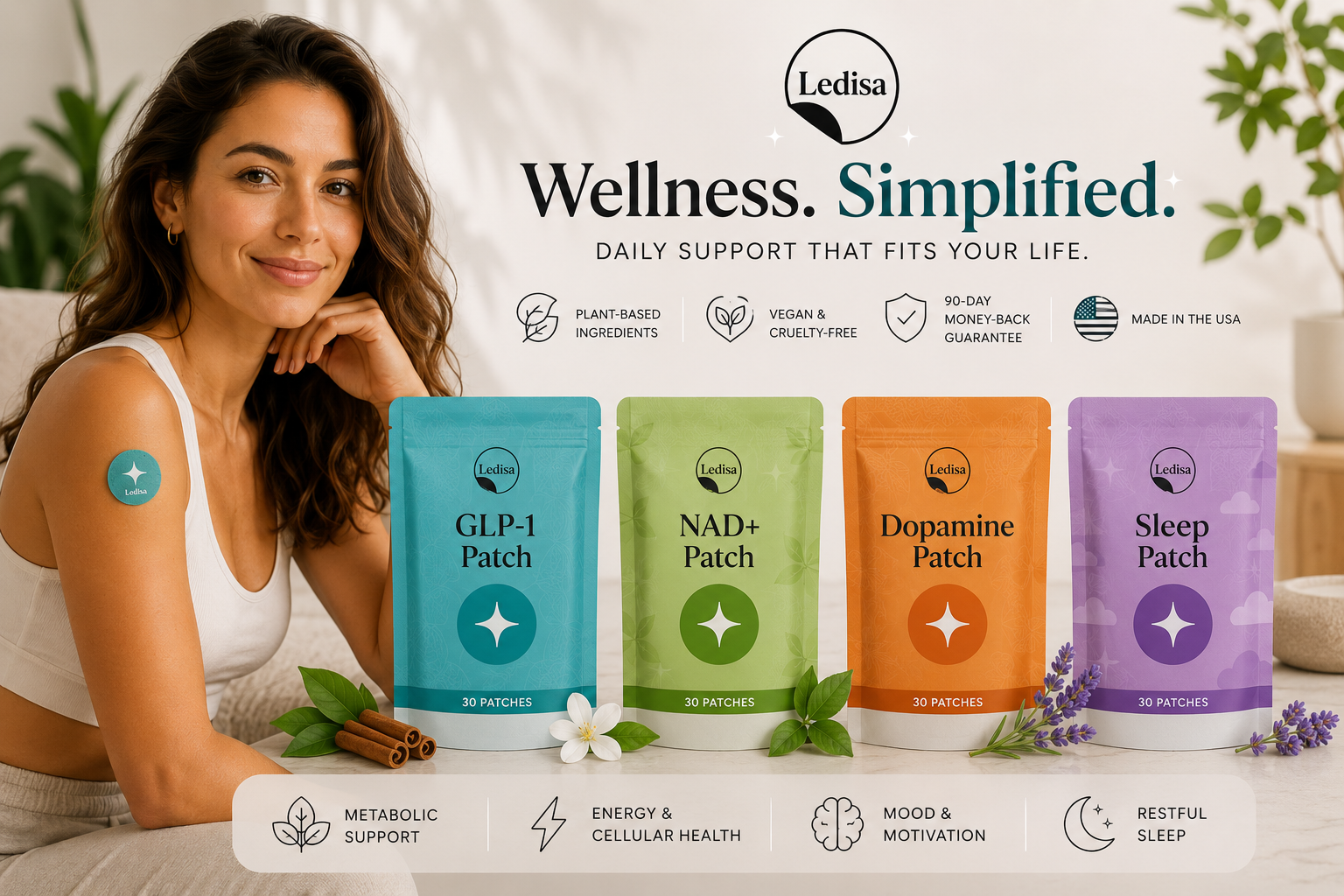 What is Ledisa and are their wellness patches worth buying?