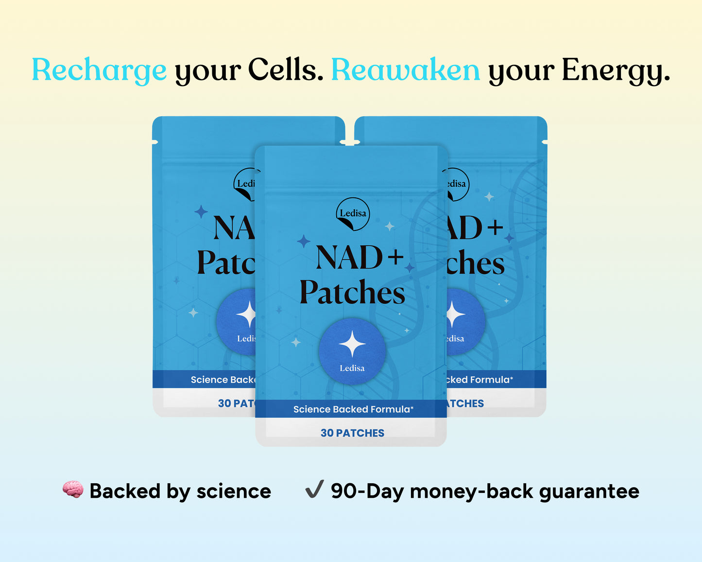 NAD+ Patches - 30 Days Supply