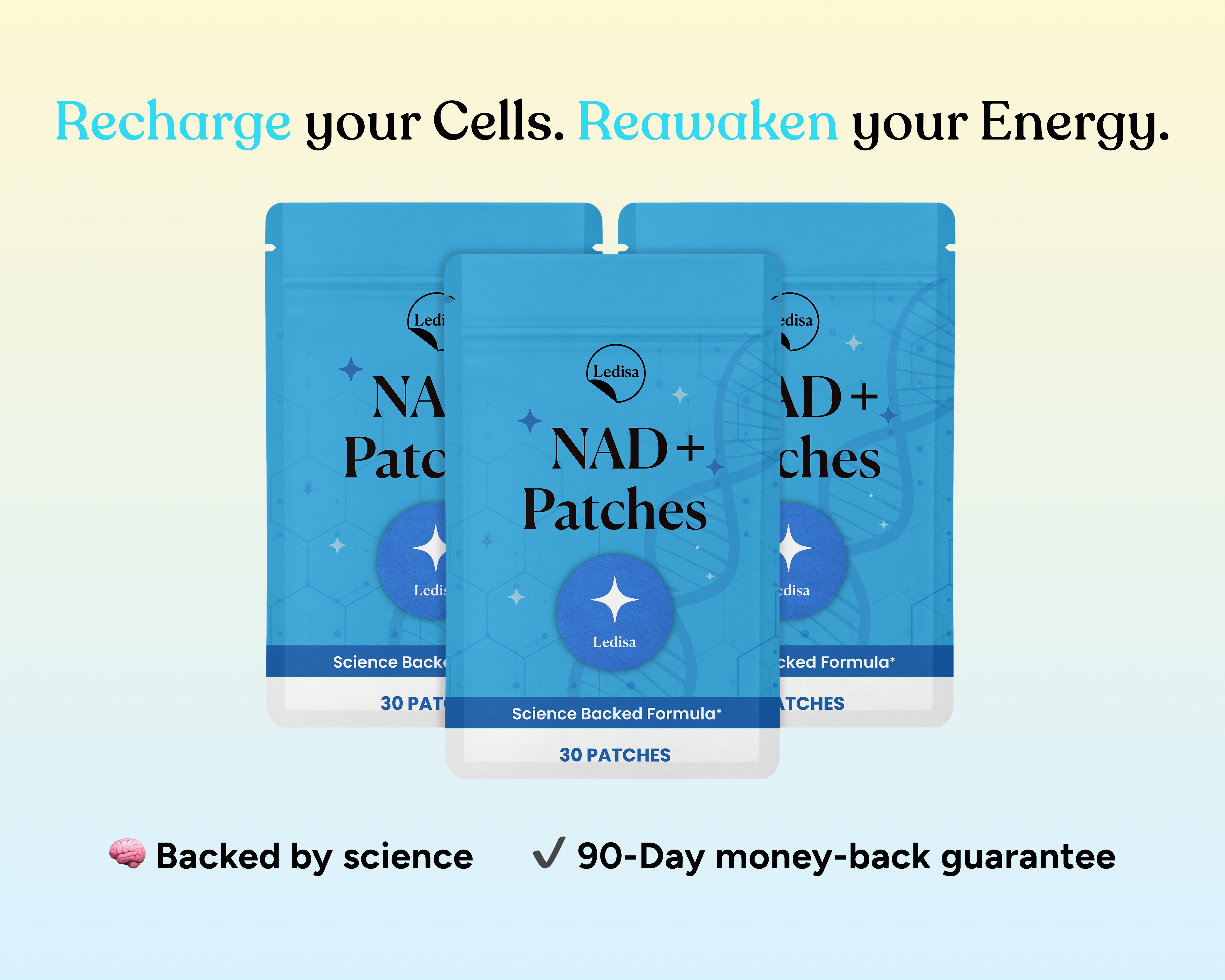 NAD+ Patches - 30 Days Supply