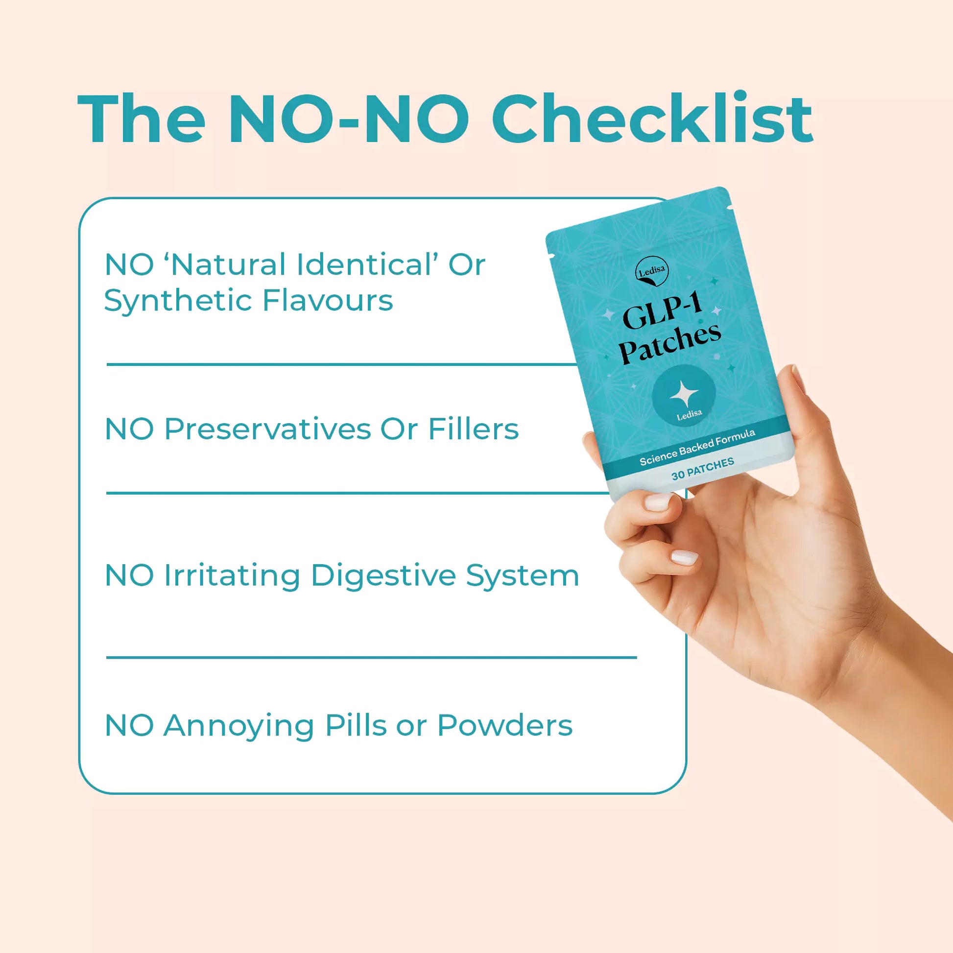 GLP 1 Patches | GLP-1 Patches - Ledisa